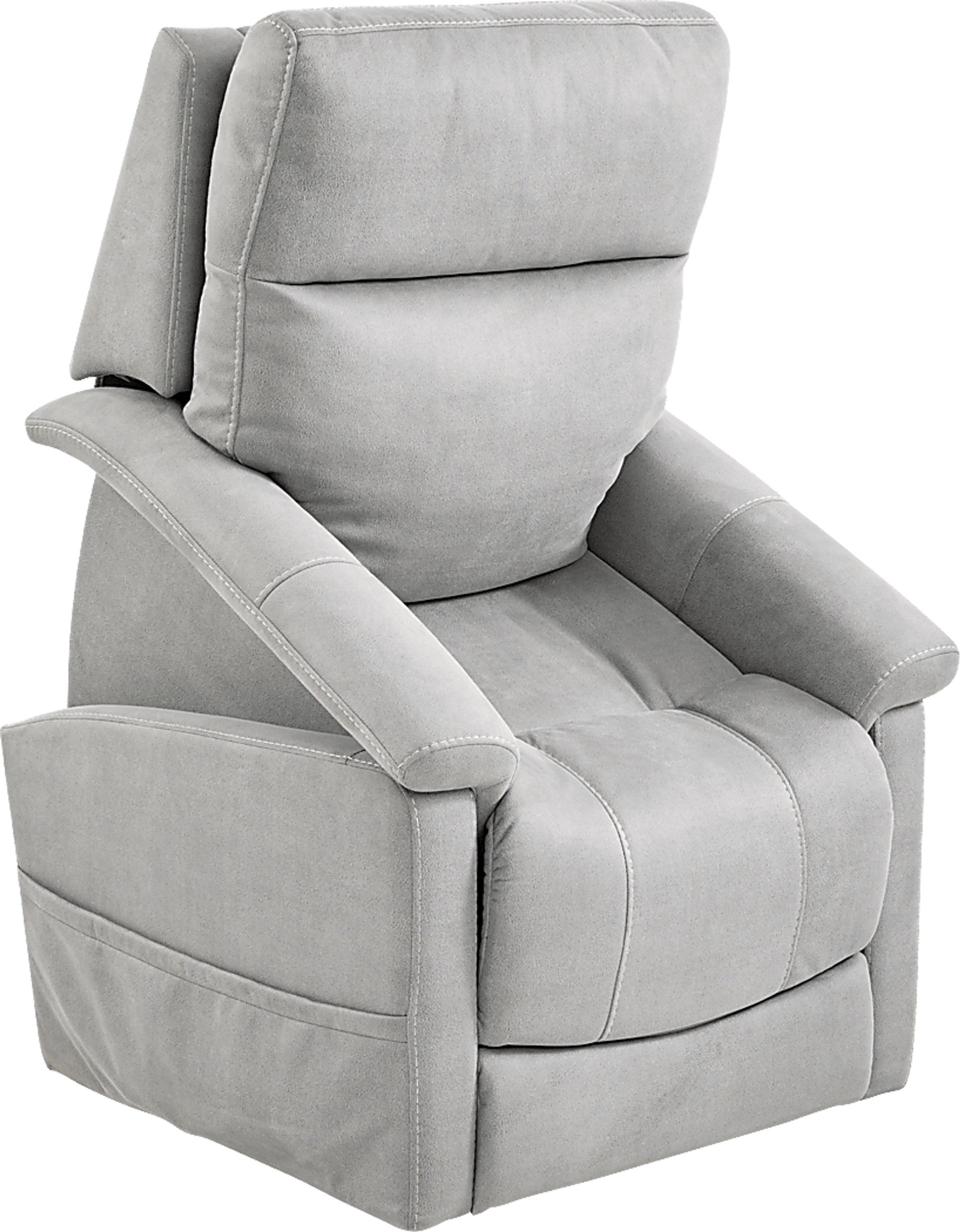 Jonah Way Dove Dual Power Recliner - Image 5