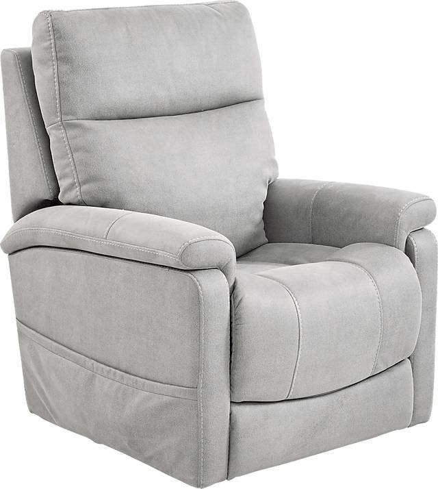 Jonah Way Dove Dual Power Recliner - Thumbnail - Image 1