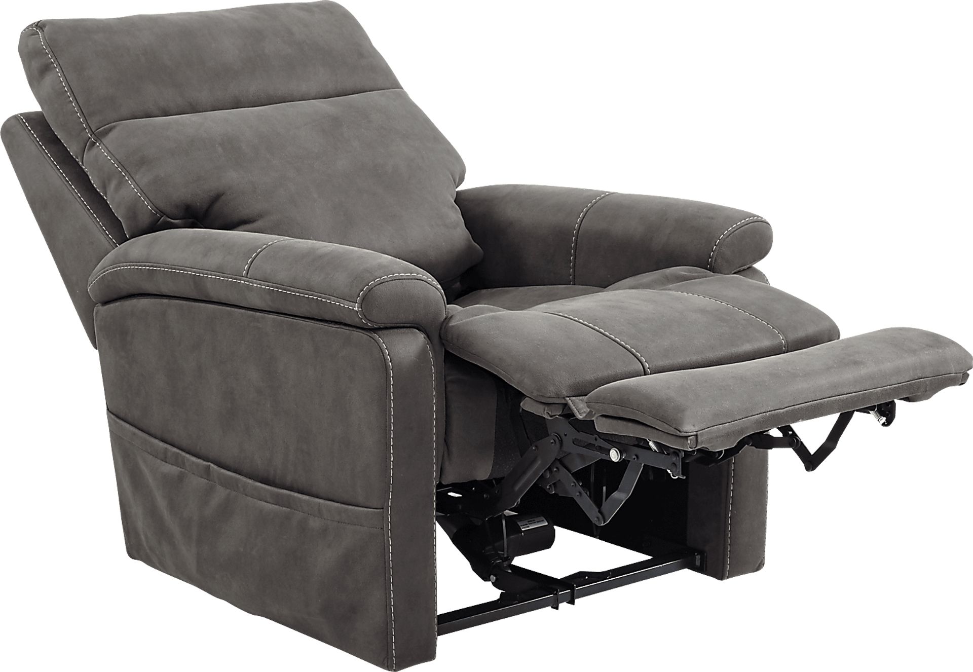 Jonah Way Gunmetal Power Recliner - Image 3