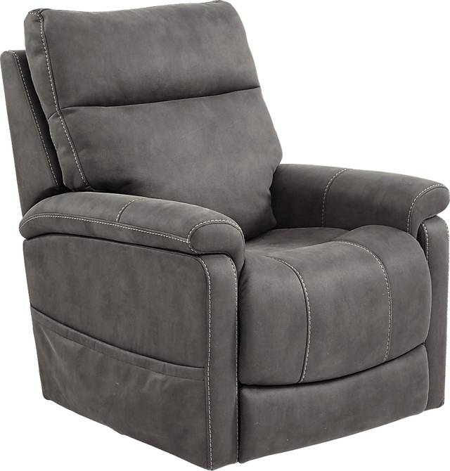 Jonah Way Gunmetal Power Recliner - Thumbnail - Image 1