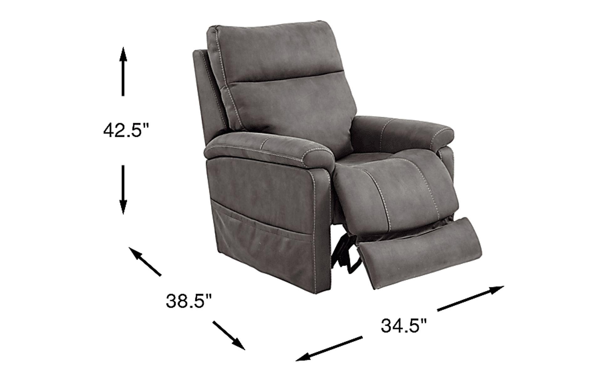 Dimension Image. Please refer to the Dimension Tab on this page for dimension details.