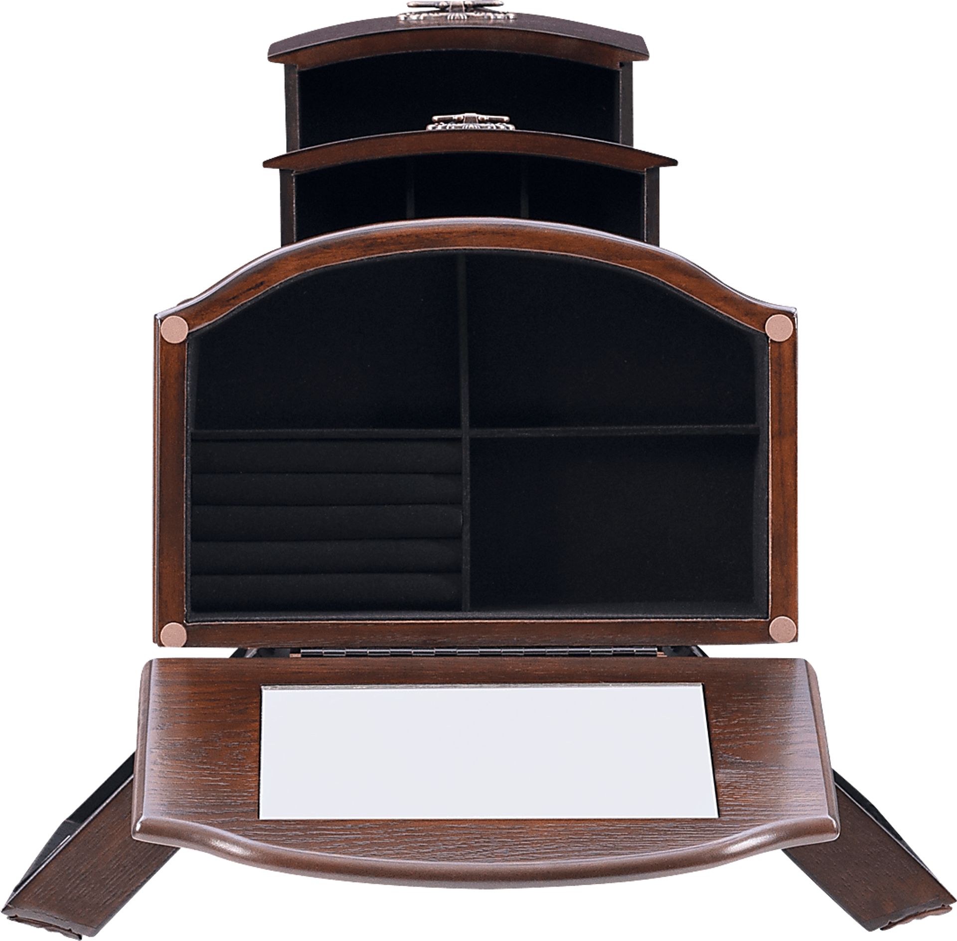 Jonquill Brown Jewelry Armoire - Image 11