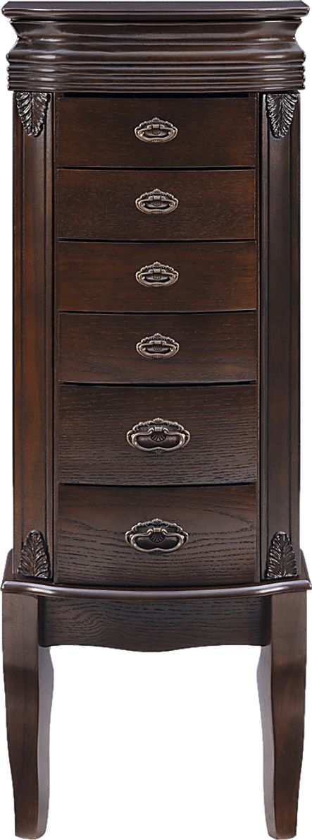 Jonquill Brown Jewelry Armoire