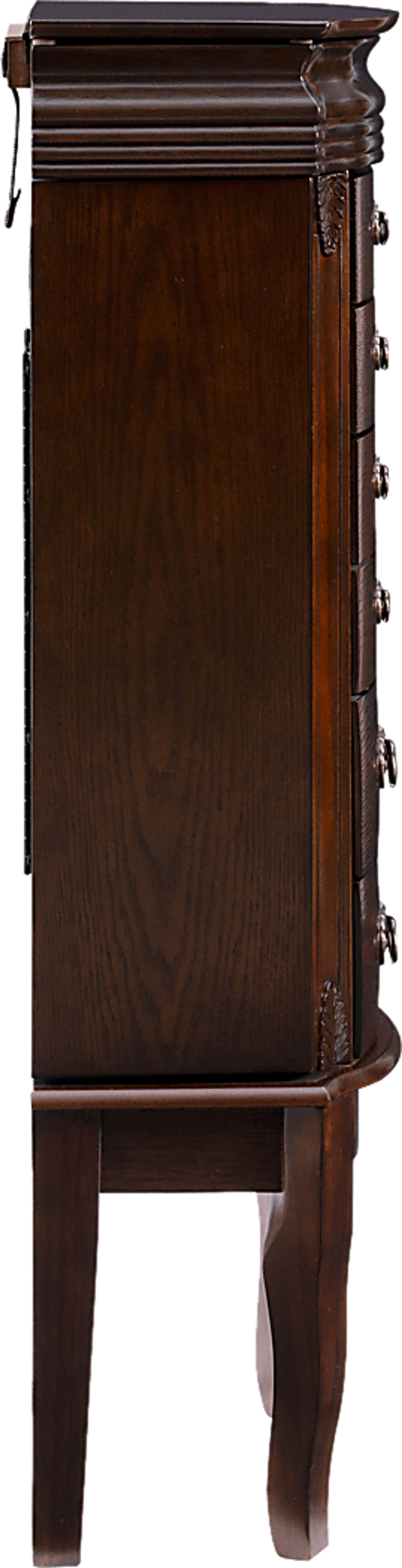 Jonquill Brown Jewelry Armoire - Image 5