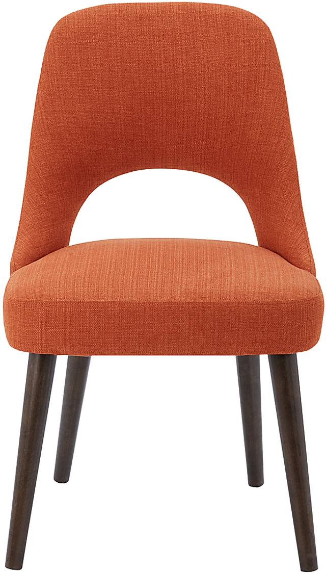 Joralemon Orange Dining Chair, Set of 2 - Thumbnail - Image 3