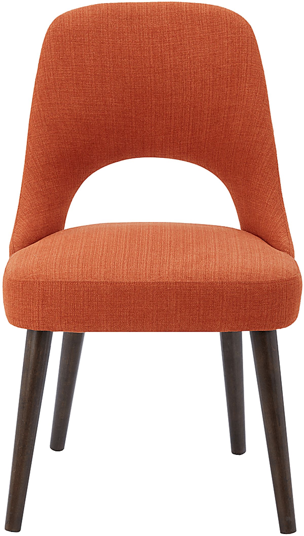 Joralemon Orange Colors Acrylic,Polyester Fabric Dining Chair Rooms to Go