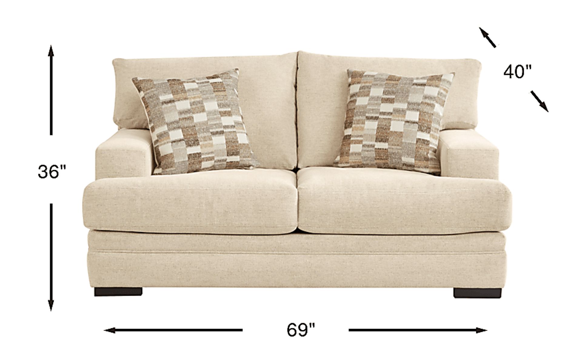 Dimension Image. Please refer to the Dimension Tab on this page for dimension details.