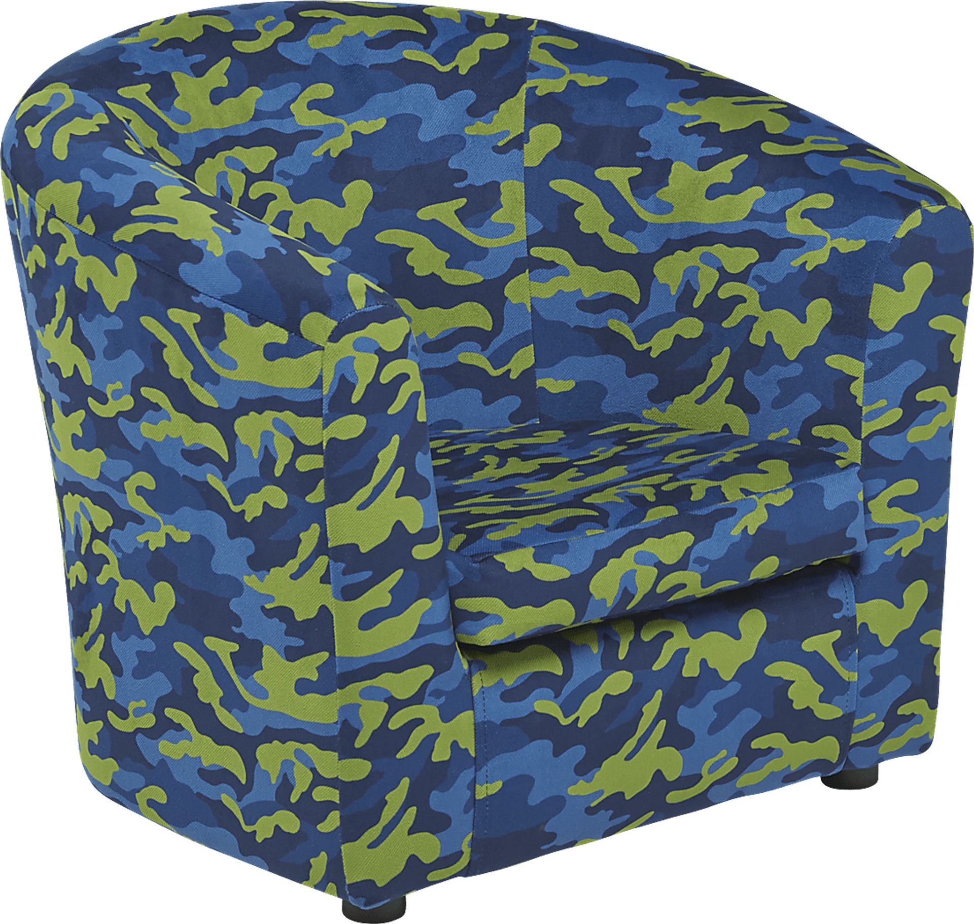 Jordan Blue Camo Chair - Image 1