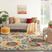 Jordonia Ivory/Multi 7'10 x 10'6 Indoor/Outdoor Rug