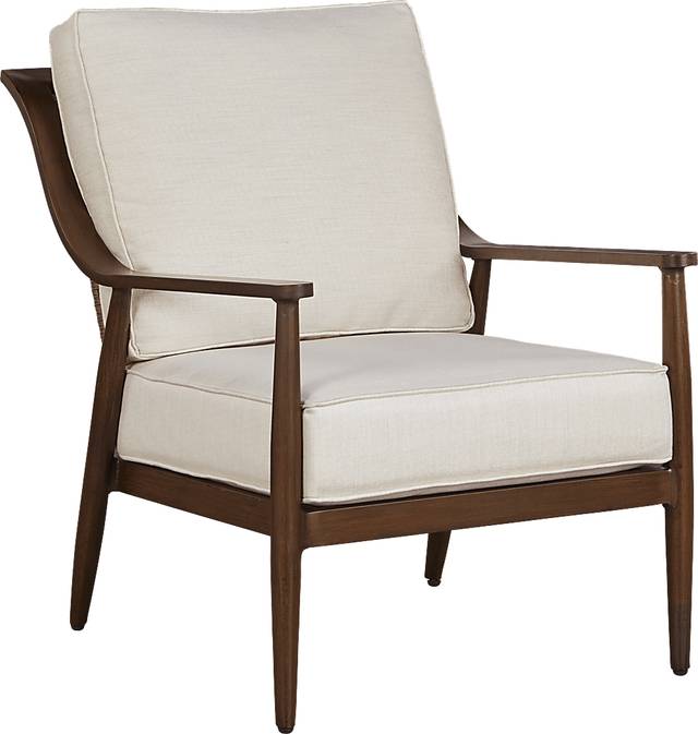 Jorgen Bronze 4 Pc Outdoor Seating Set with Vanilla Cushions - Thumbnail - Image 3