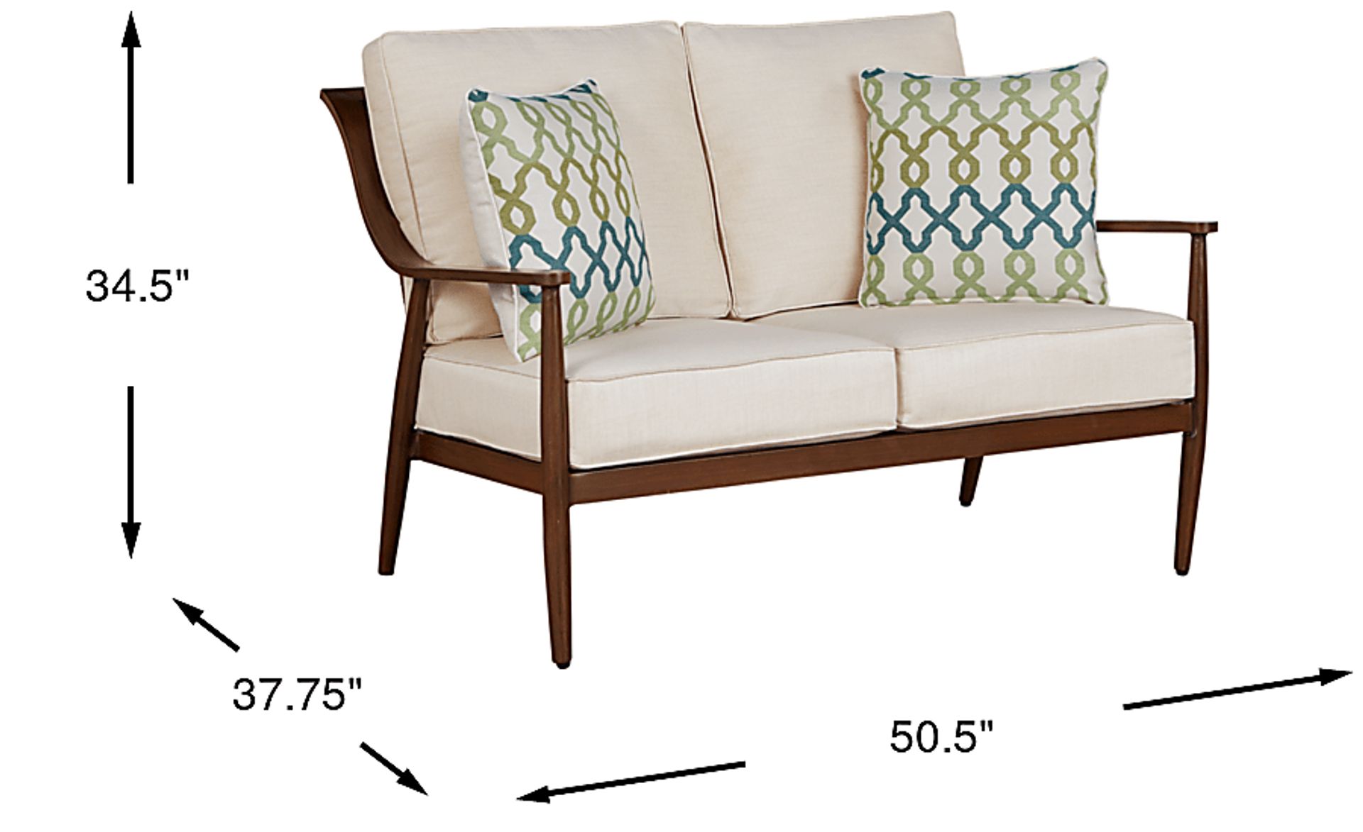 Dimension Image. Please refer to the Dimension Tab on this page for dimension details.