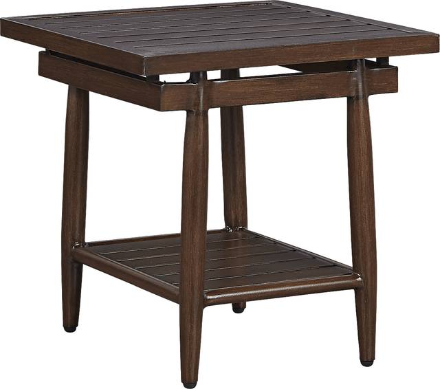 Jorgen Bronze Outdoor Side Table - Thumbnail - Image 1