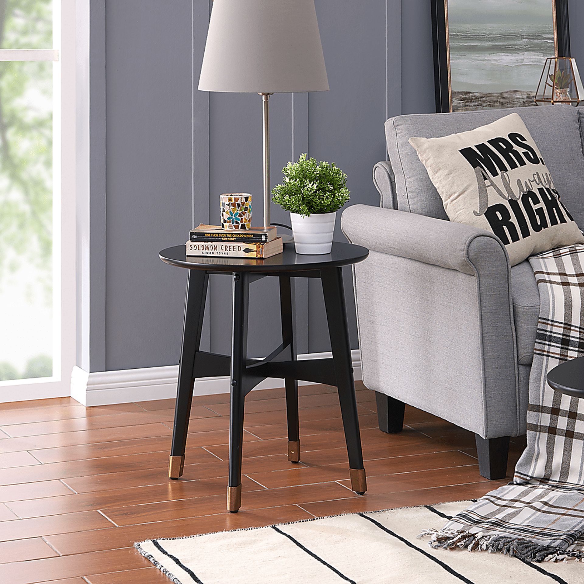 Jorine Black End Table - Image 2