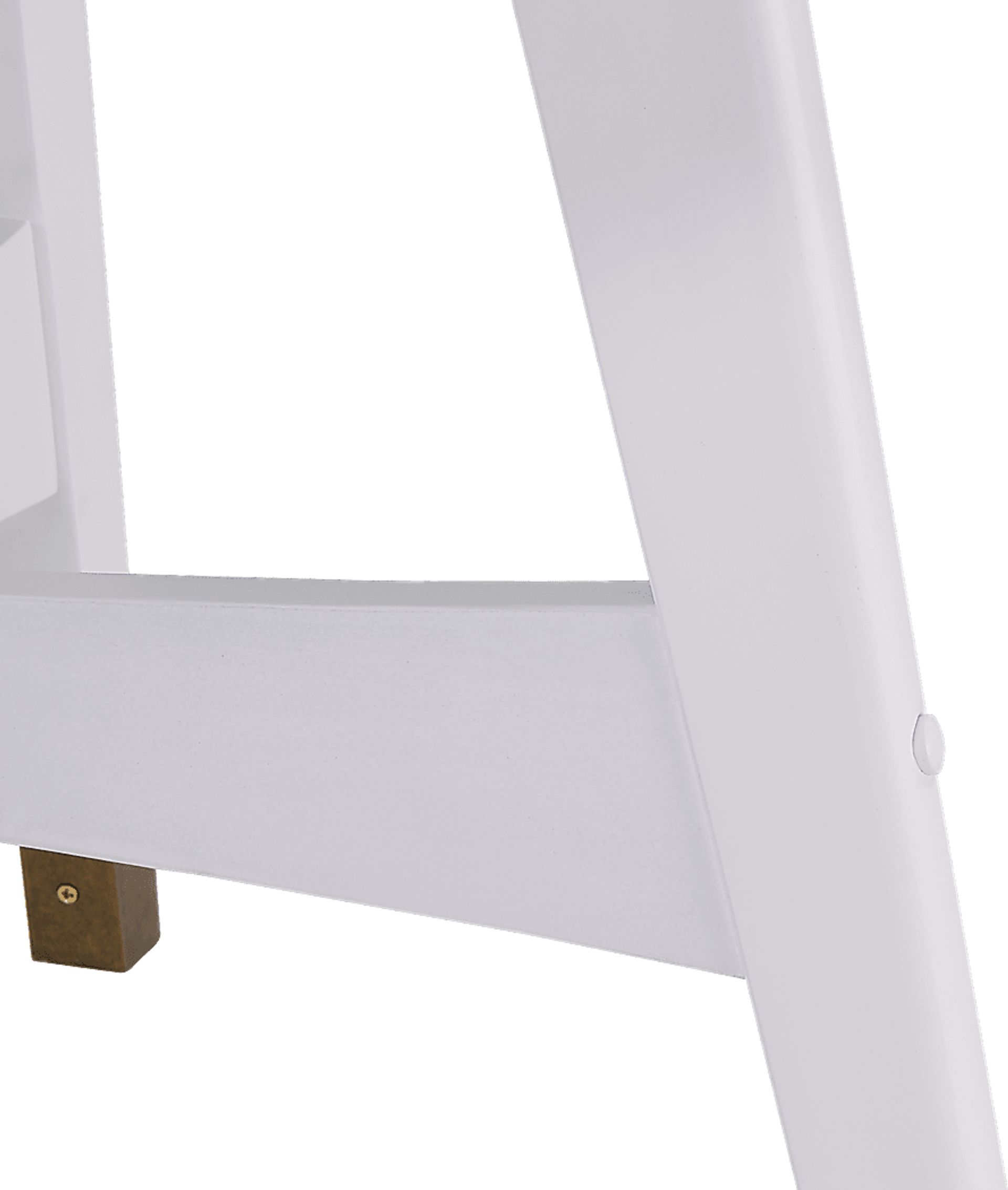 Jorine White Round Cocktail Table - Image 5