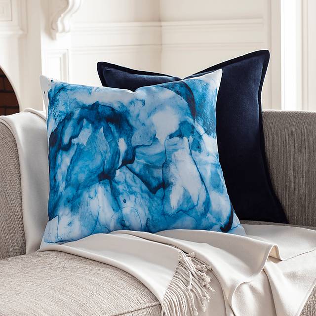 Joselyn Blue Accent Pillow - Thumbnail - Image 5