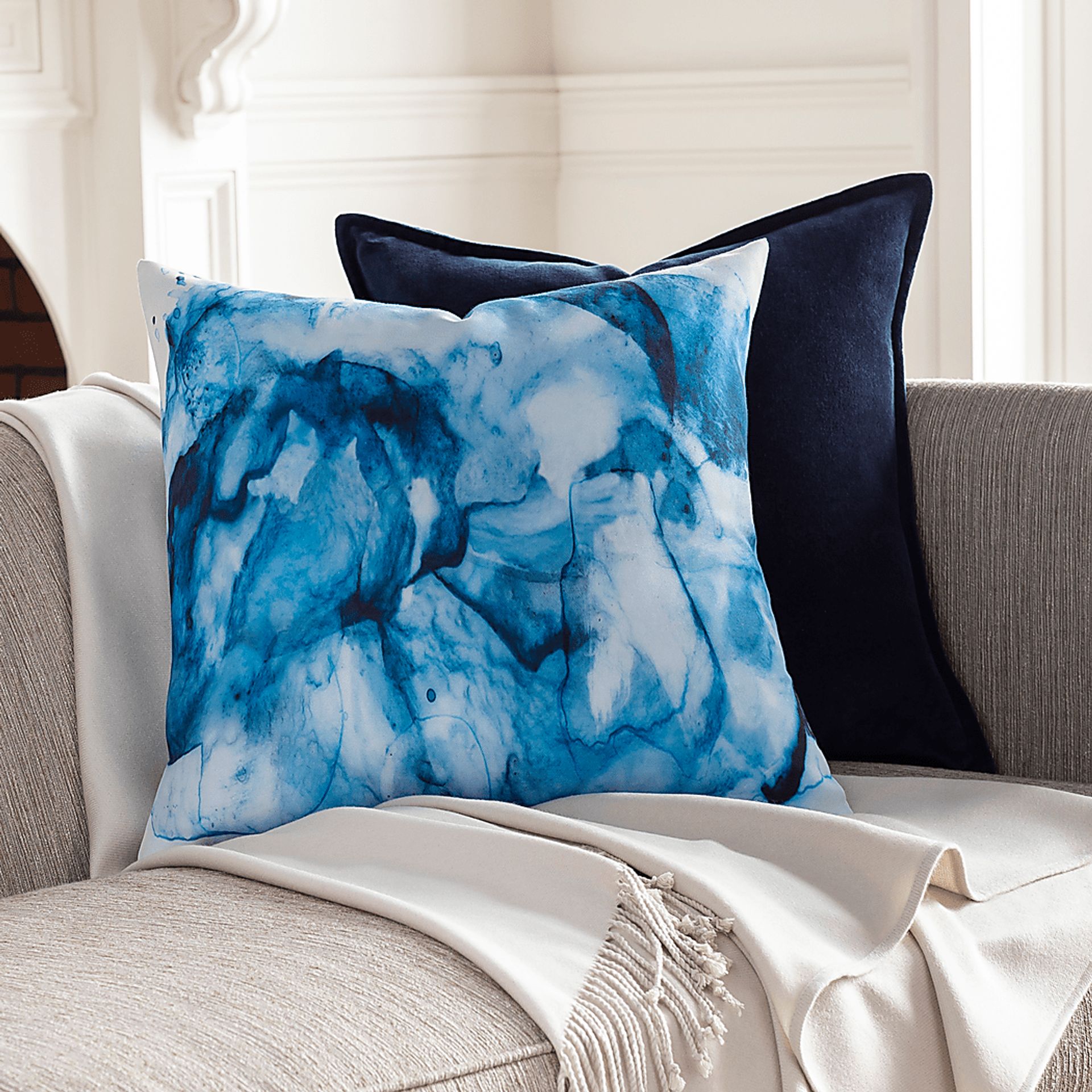 Joselyn Blue Accent Pillow - Image 5