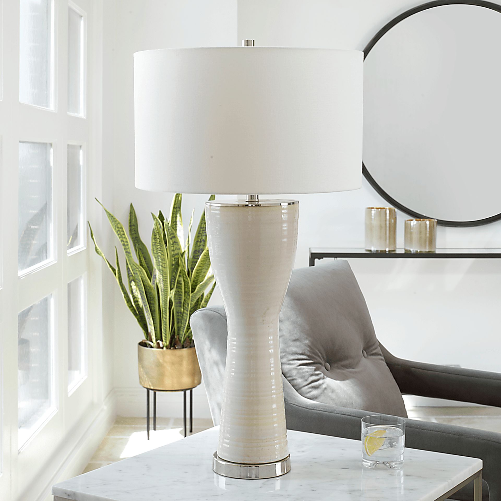 Josephine Creek Ivory Lamp - Image 2