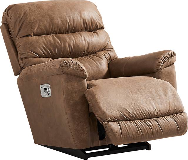 La-Z-Boy Joshua III Chestnut Dual Power Recliner - Thumbnail - Image 1