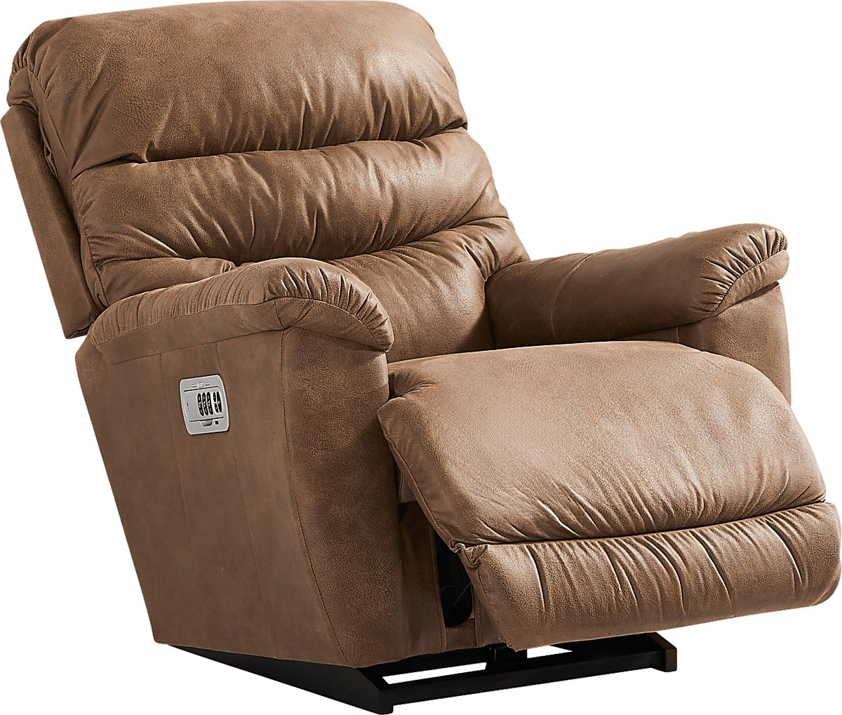 XYZ/テイク・ホワット・ユー・キャン…ライヴ La-Z-Boy Joshua III Chestnut Brown Knitted Dual Power Recliner