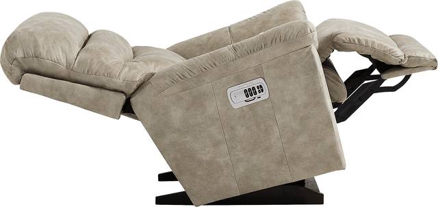 La-Z-Boy Joshua III Gray Dual Power Recliner - Thumbnail - Image 3