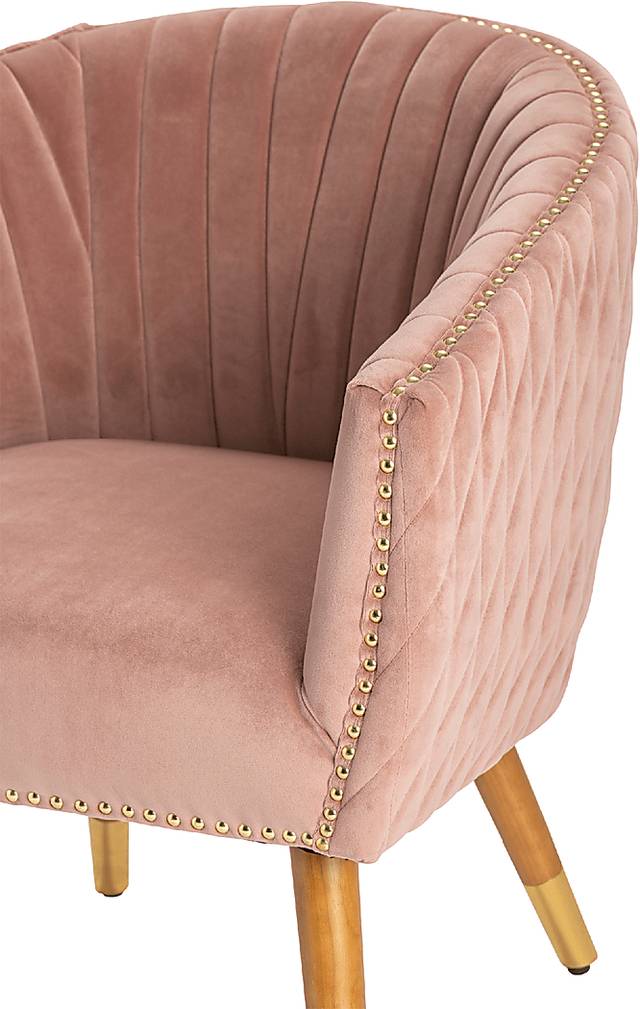 Josslines Pink Accent Chair - Thumbnail - Image 3