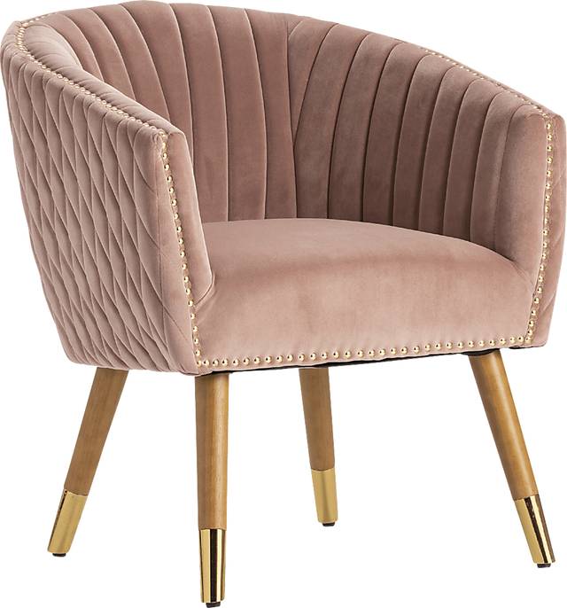 Josslines Pink Accent Chair - Thumbnail - Image 1