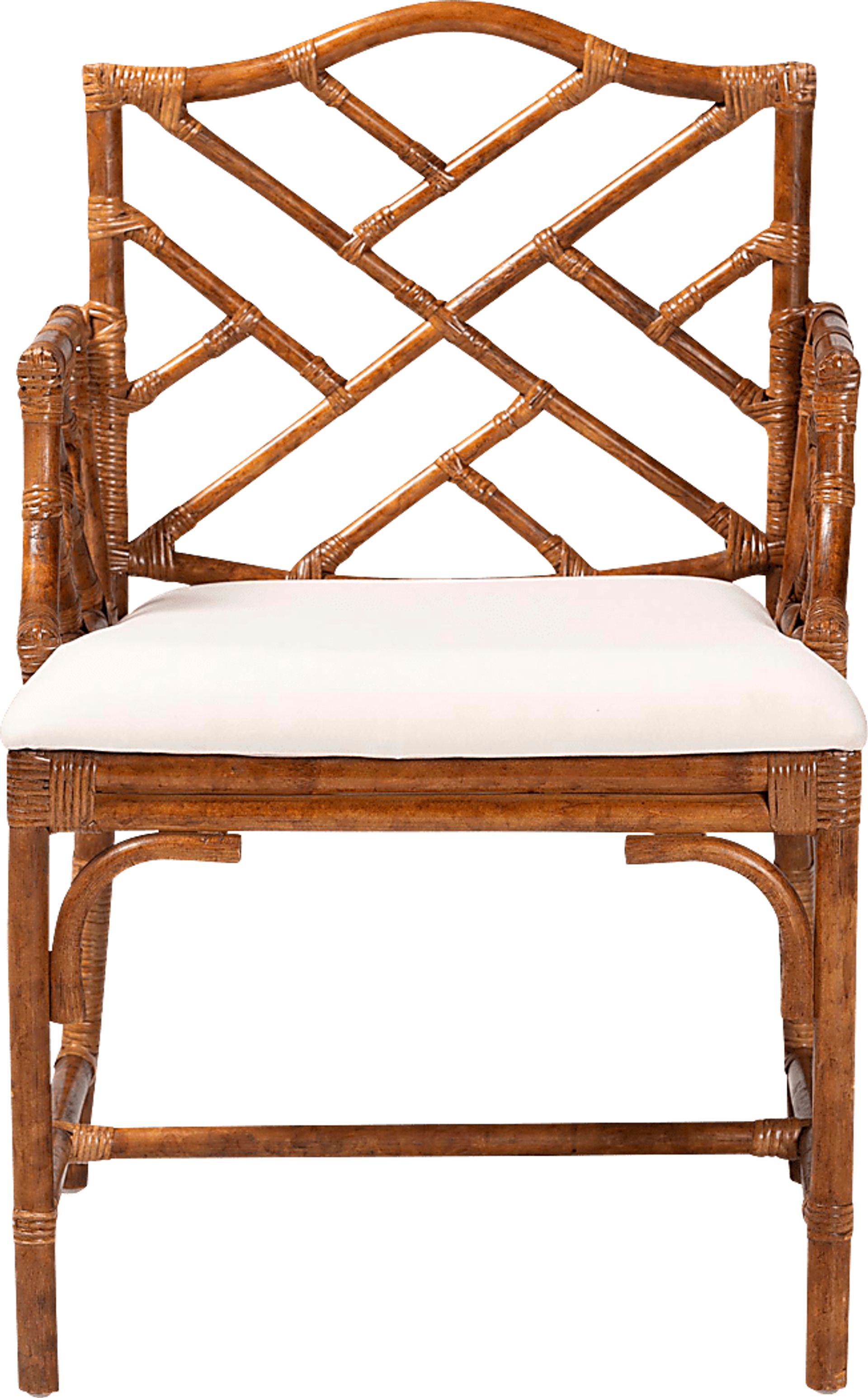 Josumu Brown Arm Chair - Image 4