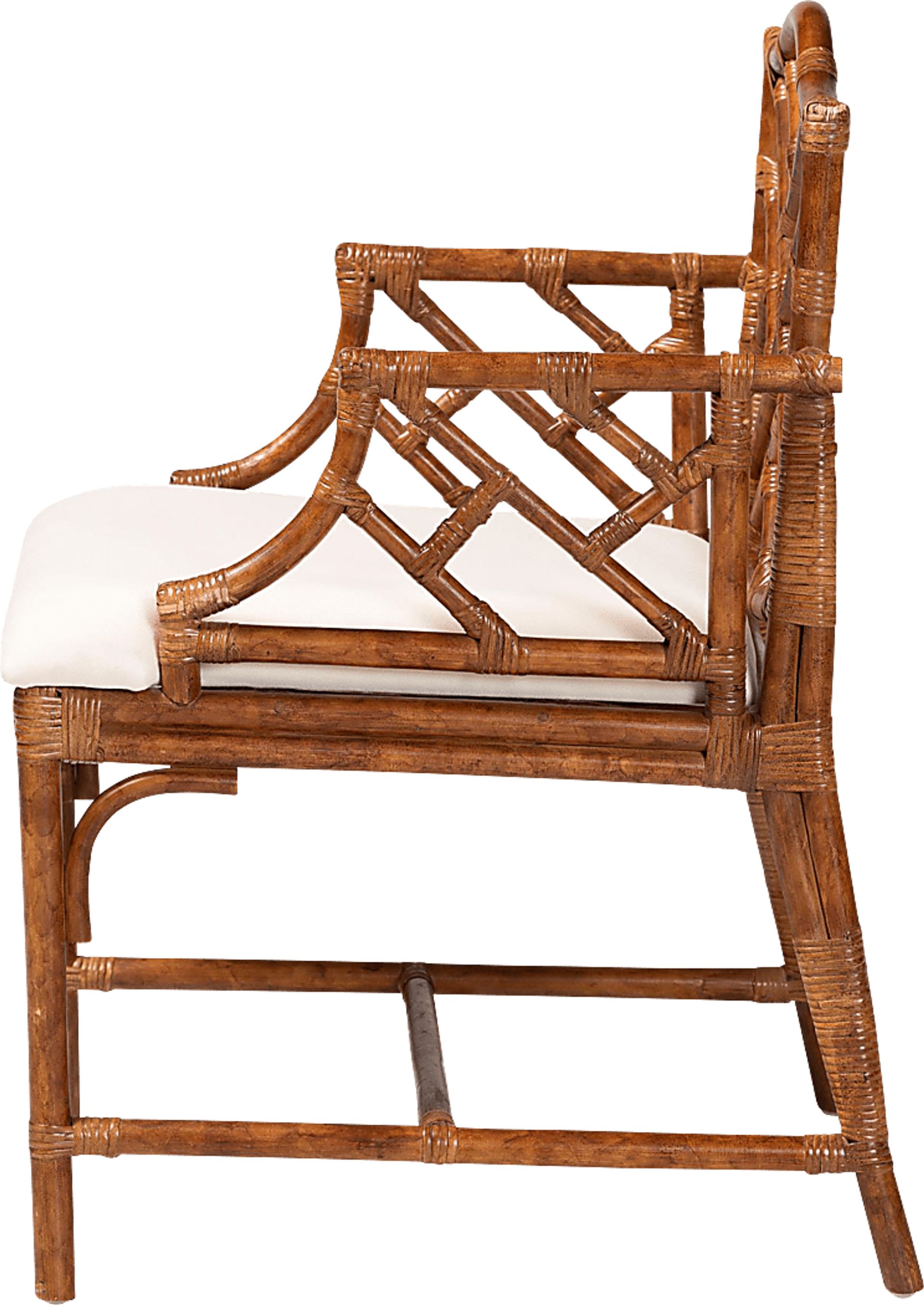 Josumu Brown Arm Chair - Image 7