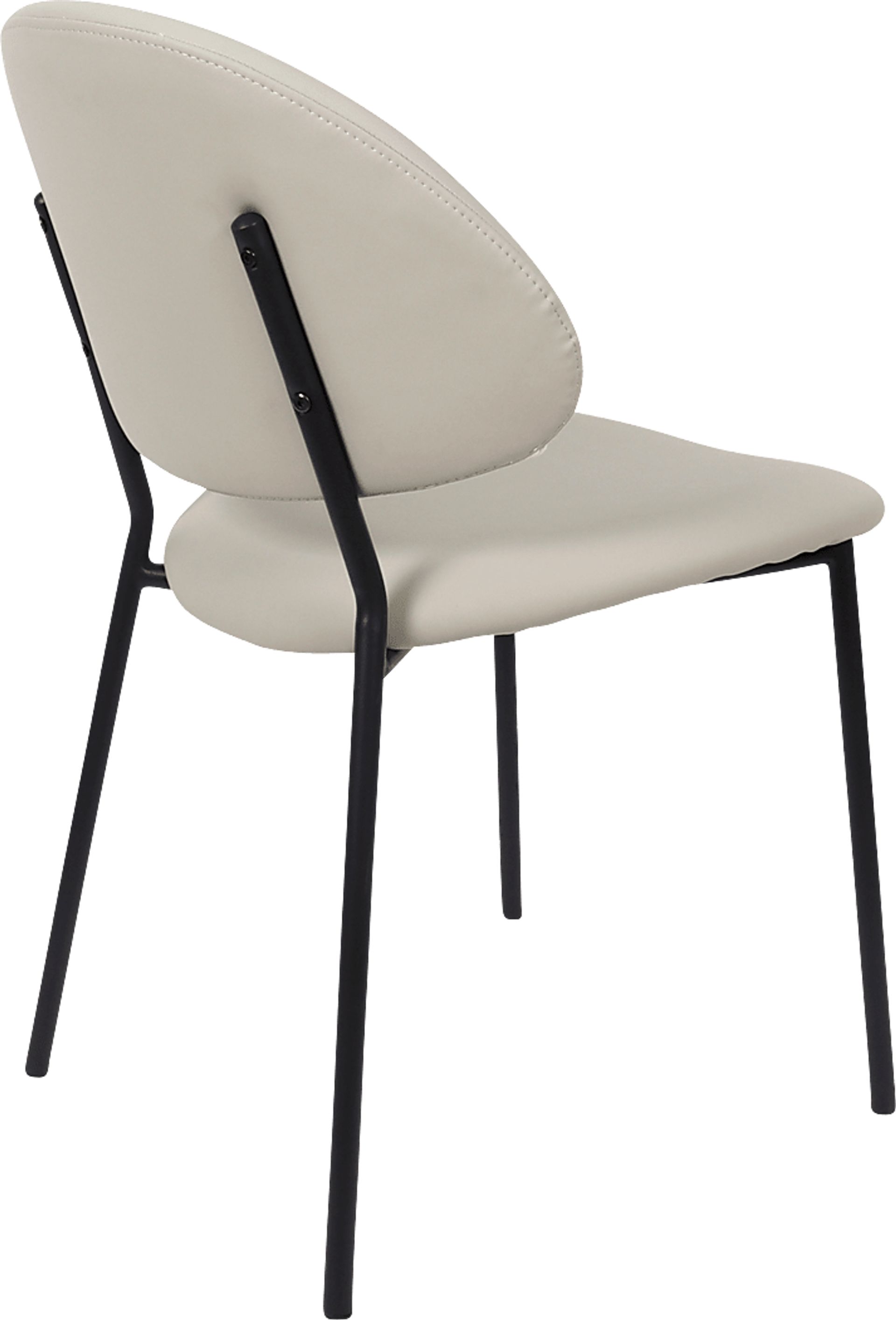 Joud Gray Side Chair, Set of 4 - Image 6