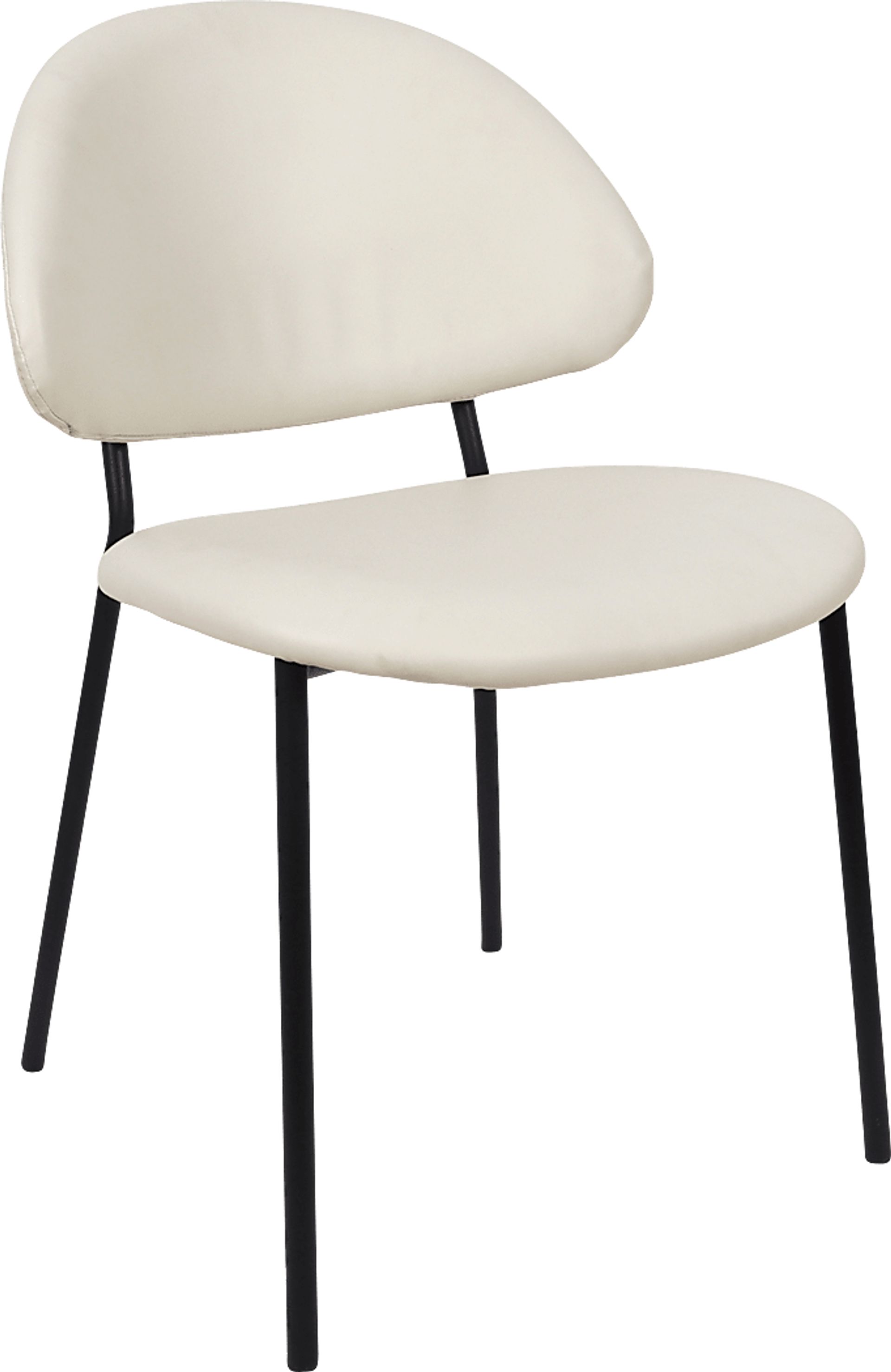 Joud White Side Chair, Set of 4 - Image 4