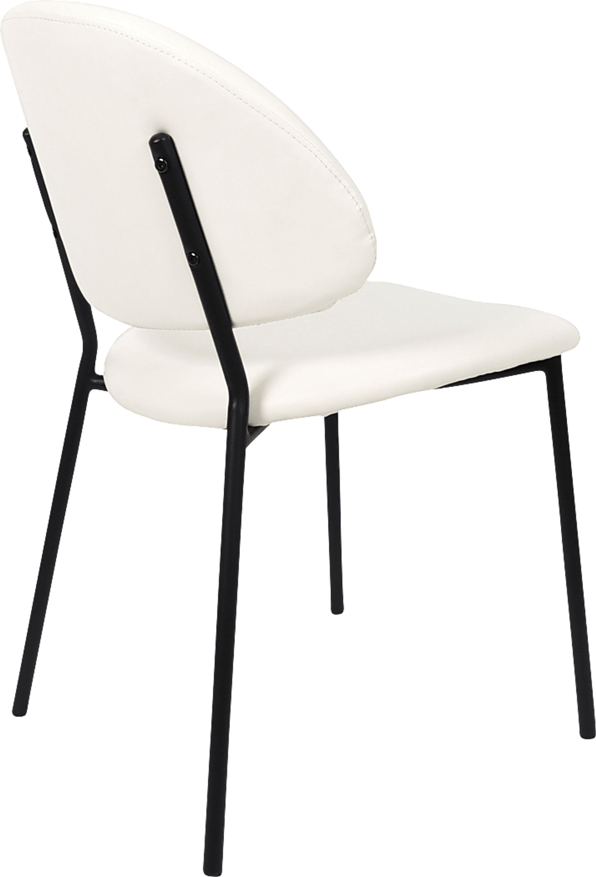 Joud White Side Chair, Set of 4 - Image 5