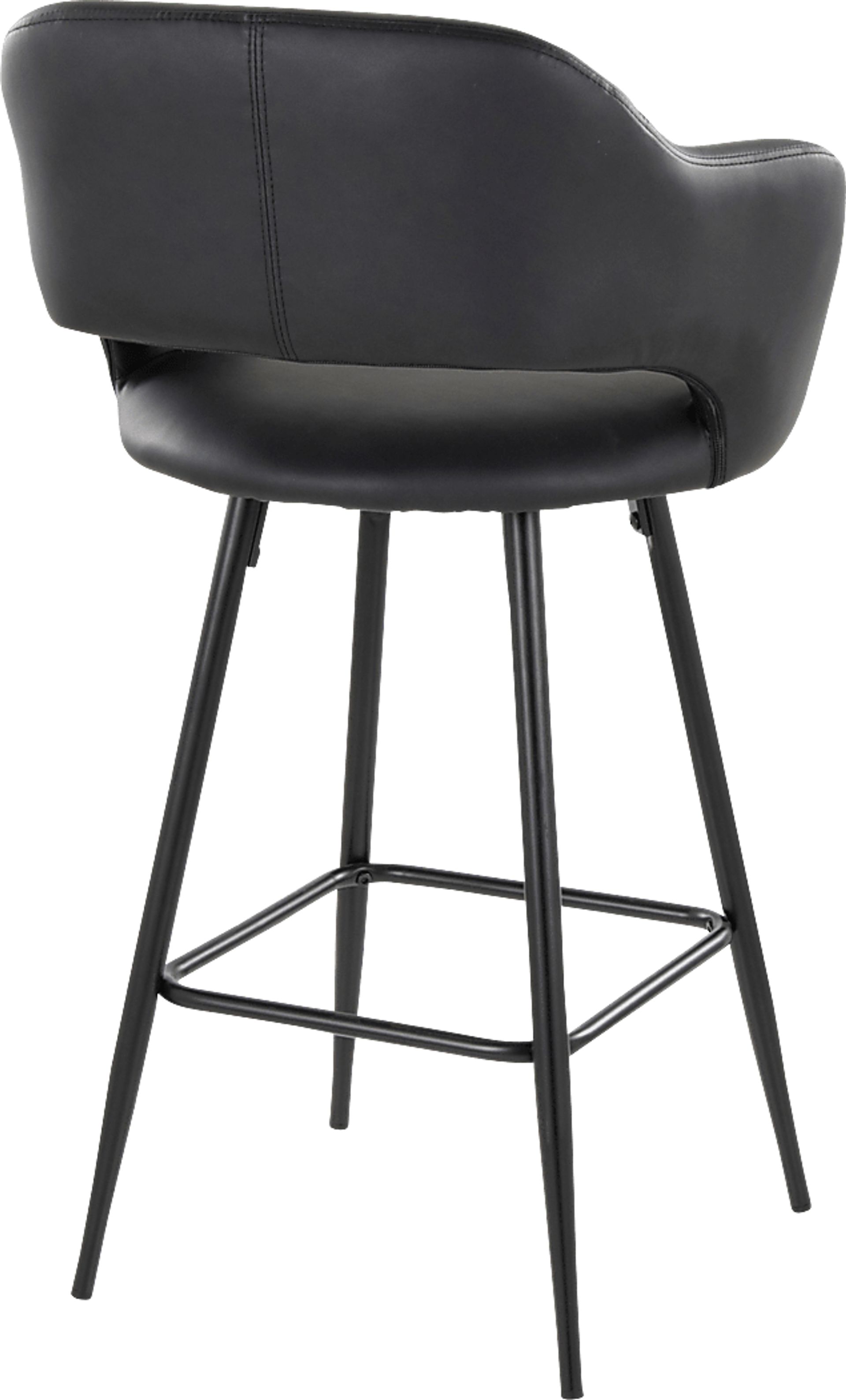 Jouett Black Counter Height Stool, Set of 2 - Image 6