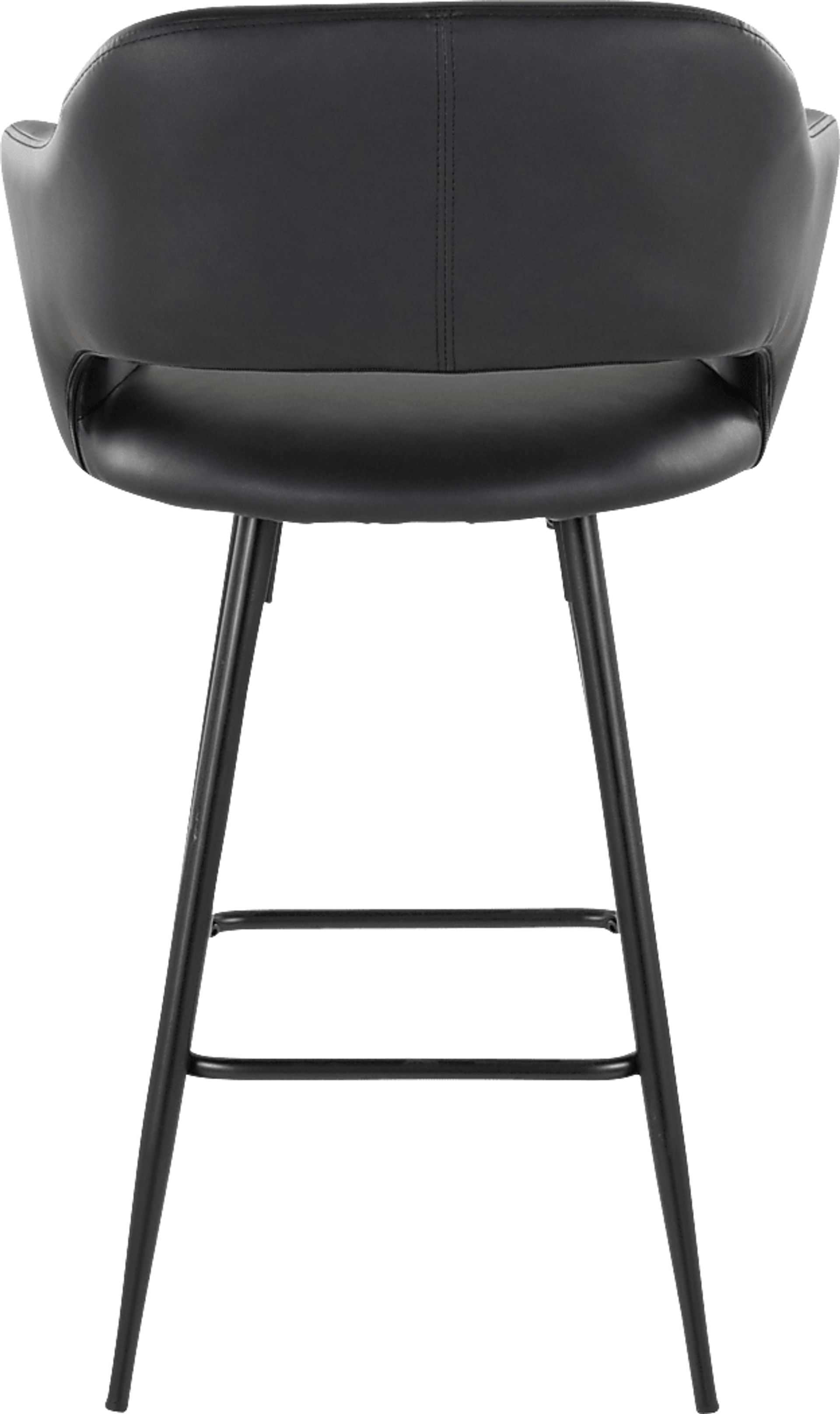 Jouett Black Counter Height Stool, Set of 2 - Image 7