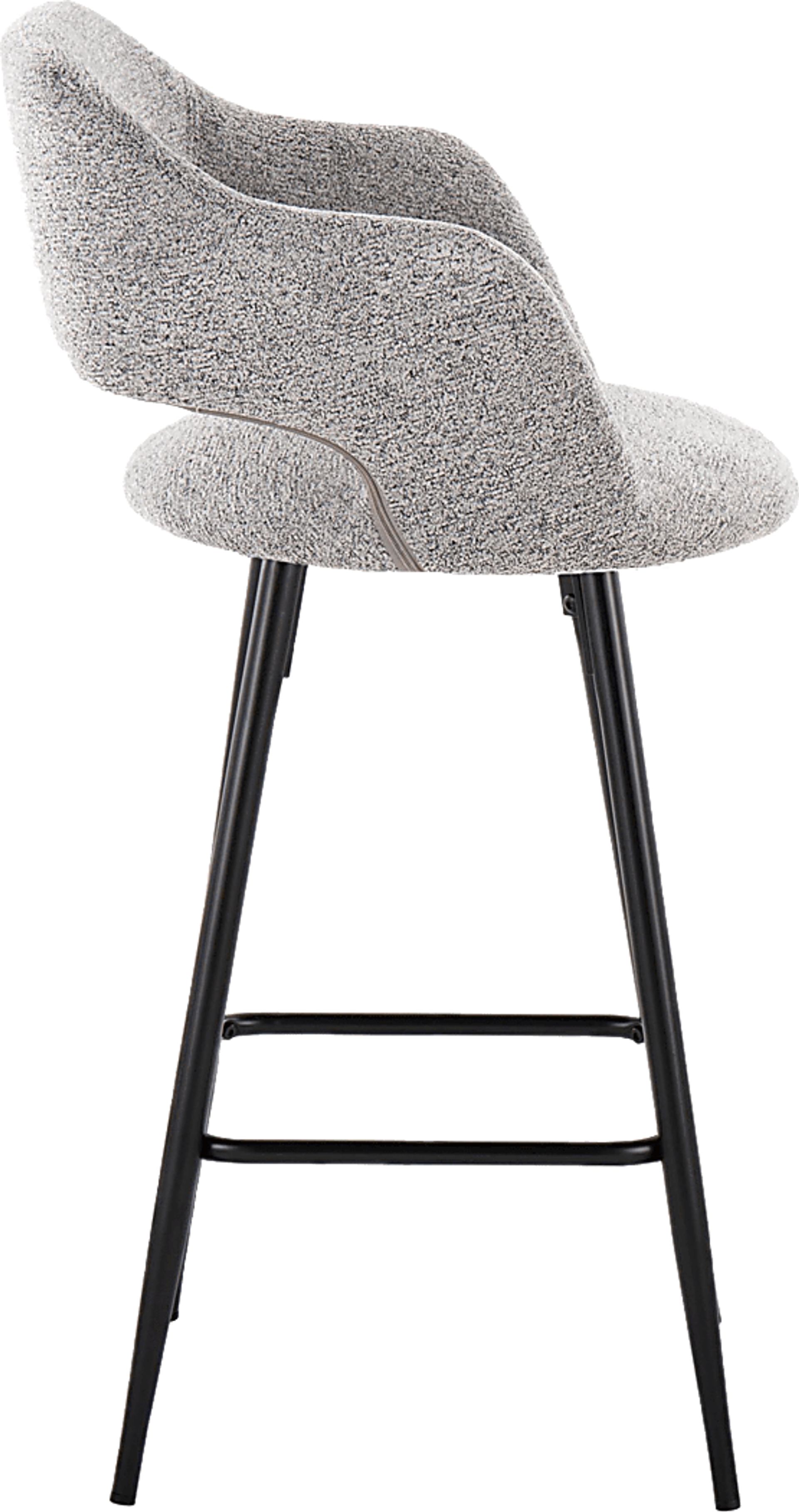 Jouett Gray Counter Height Stool, Set of 2 - Image 3