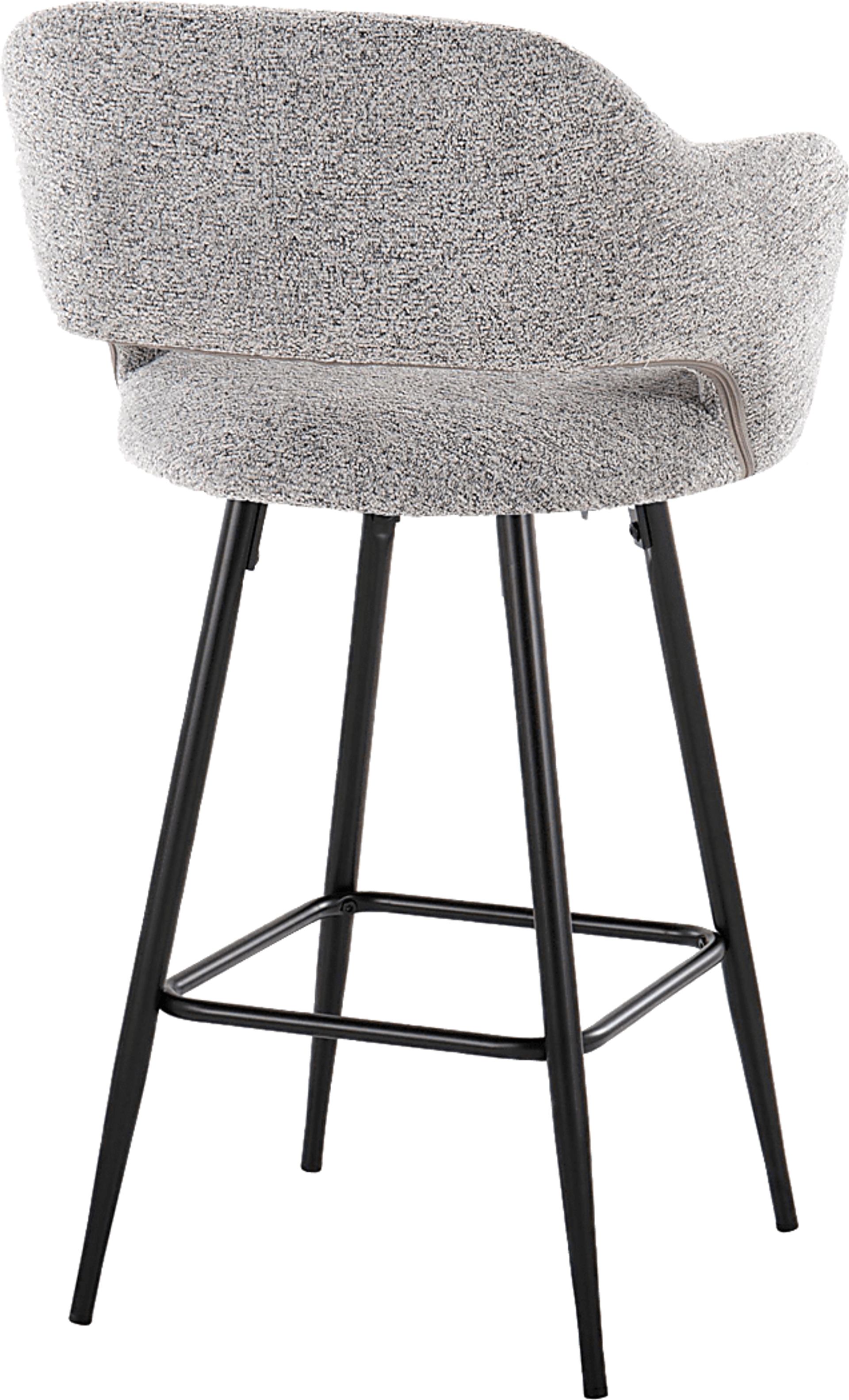 Jouett Gray Counter Height Stool, Set of 2 - Image 5