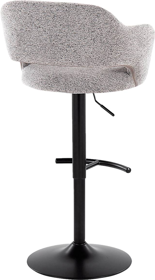 Jouett IV Gray Adjustable Barstool, Set of 2 - Thumbnail - Image 5