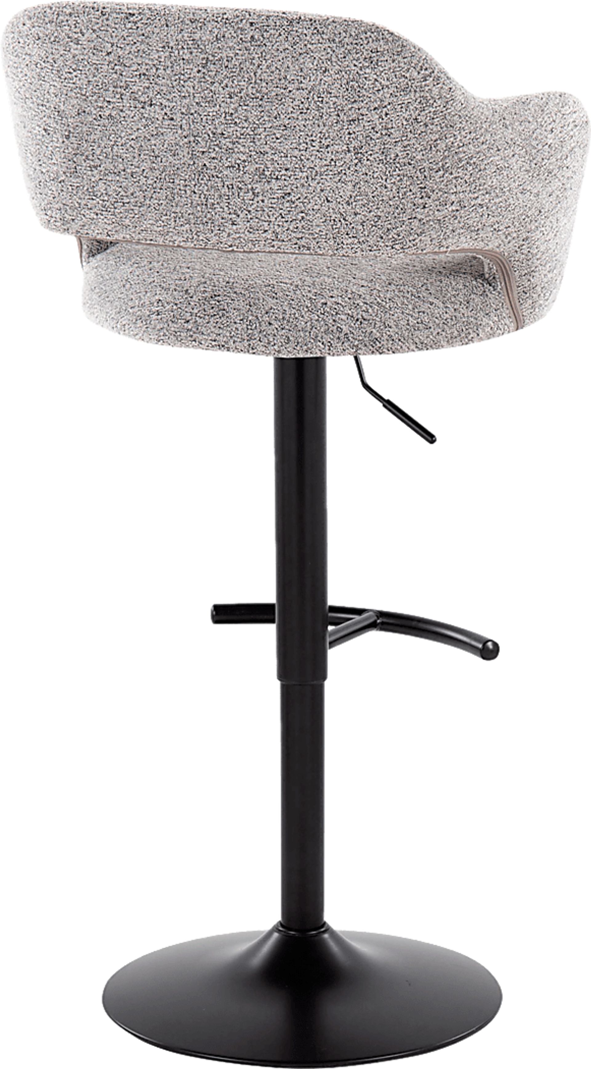 Jouett IV Gray Adjustable Barstool, Set of 2 - Image 5