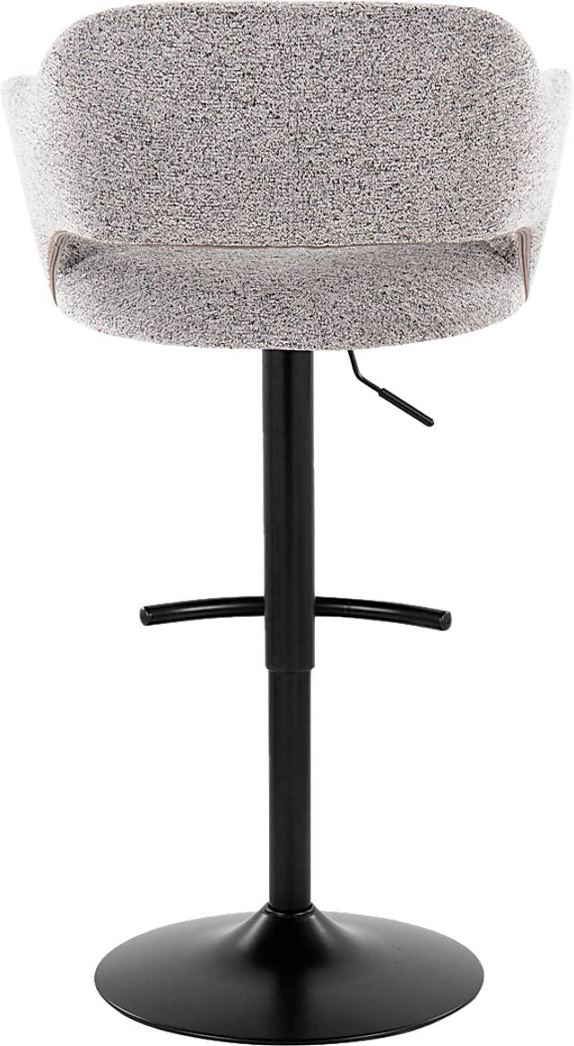 Jouett IV Gray Adjustable Barstool, Set of 2 - Thumbnail - Image 6