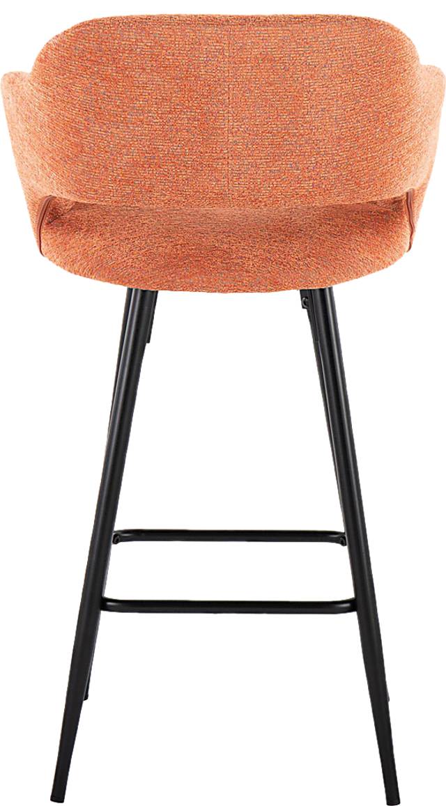 Jouett Orange Counter Height Stool, Set of 2 - Thumbnail - Image 4