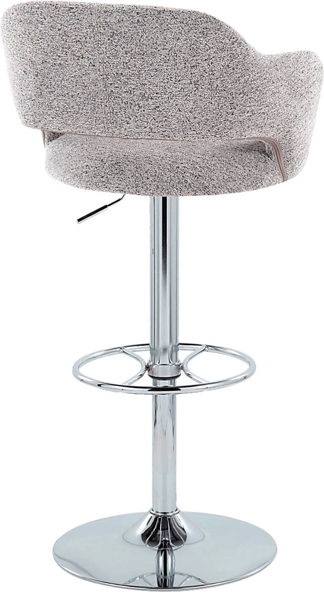 Jouett V Gray Adjustable Barstool, Set of 2 - Thumbnail - Image 5