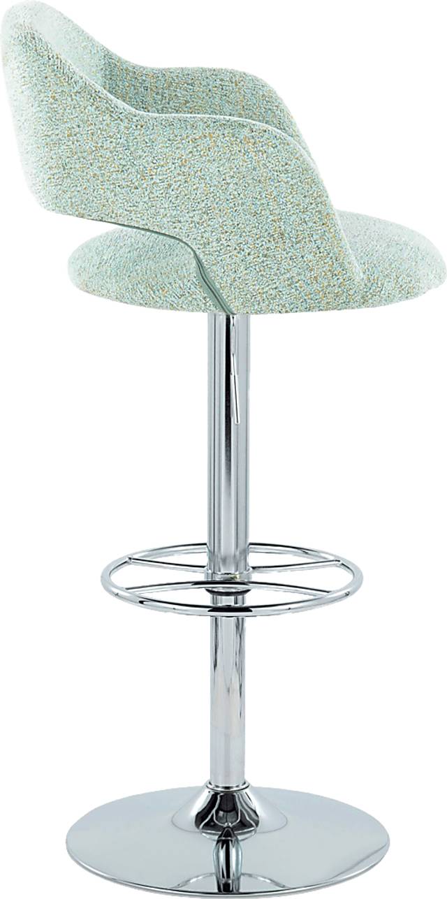 Jouett V Green Adjustable Barstool, Set of 2 - Thumbnail - Image 4
