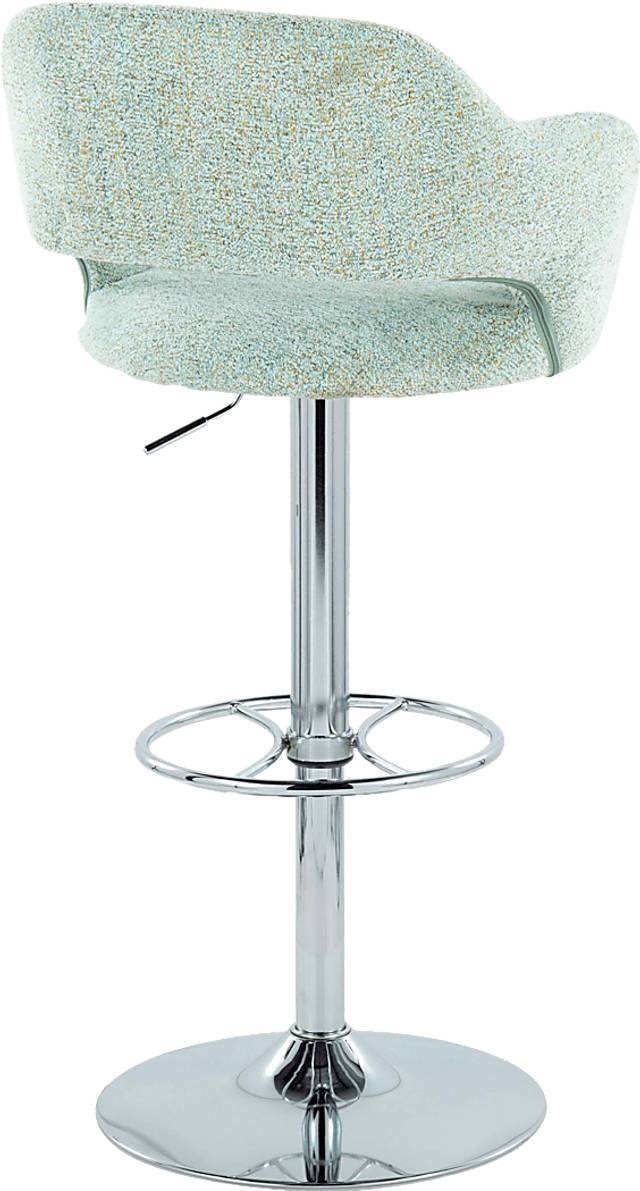 Jouett V Green Adjustable Barstool, Set of 2 - Thumbnail - Image 5