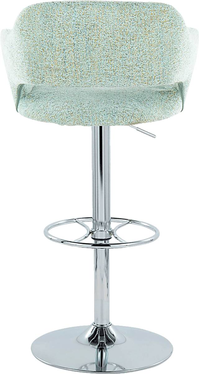 Jouett V Green Adjustable Barstool, Set of 2 - Thumbnail - Image 6
