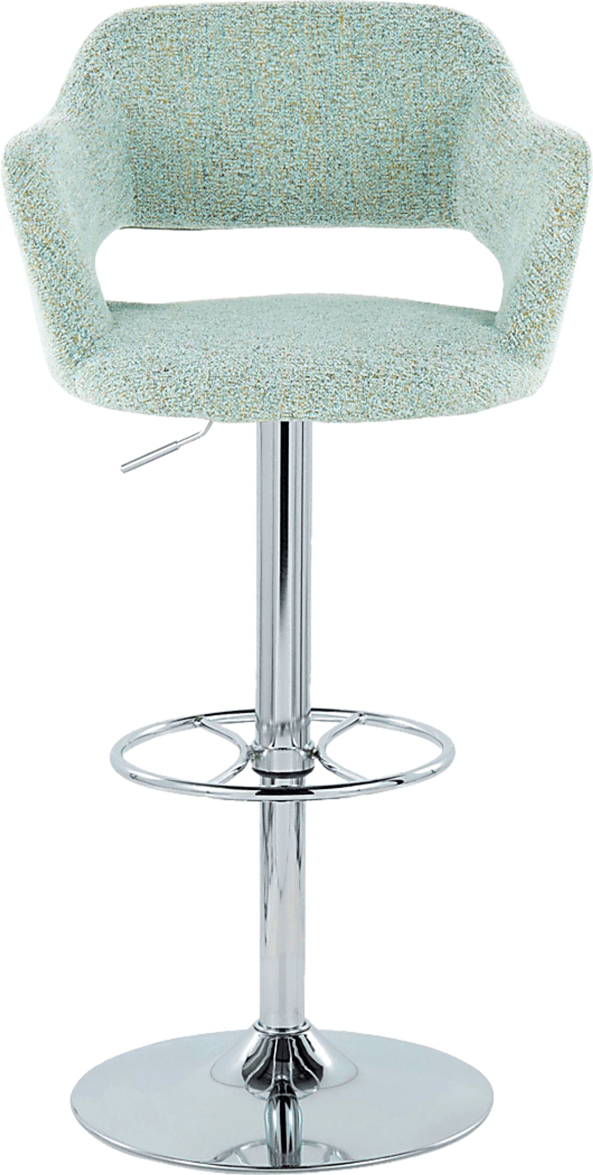 Jouett V Green Adjustable Barstool, Set of 2 - Image 7