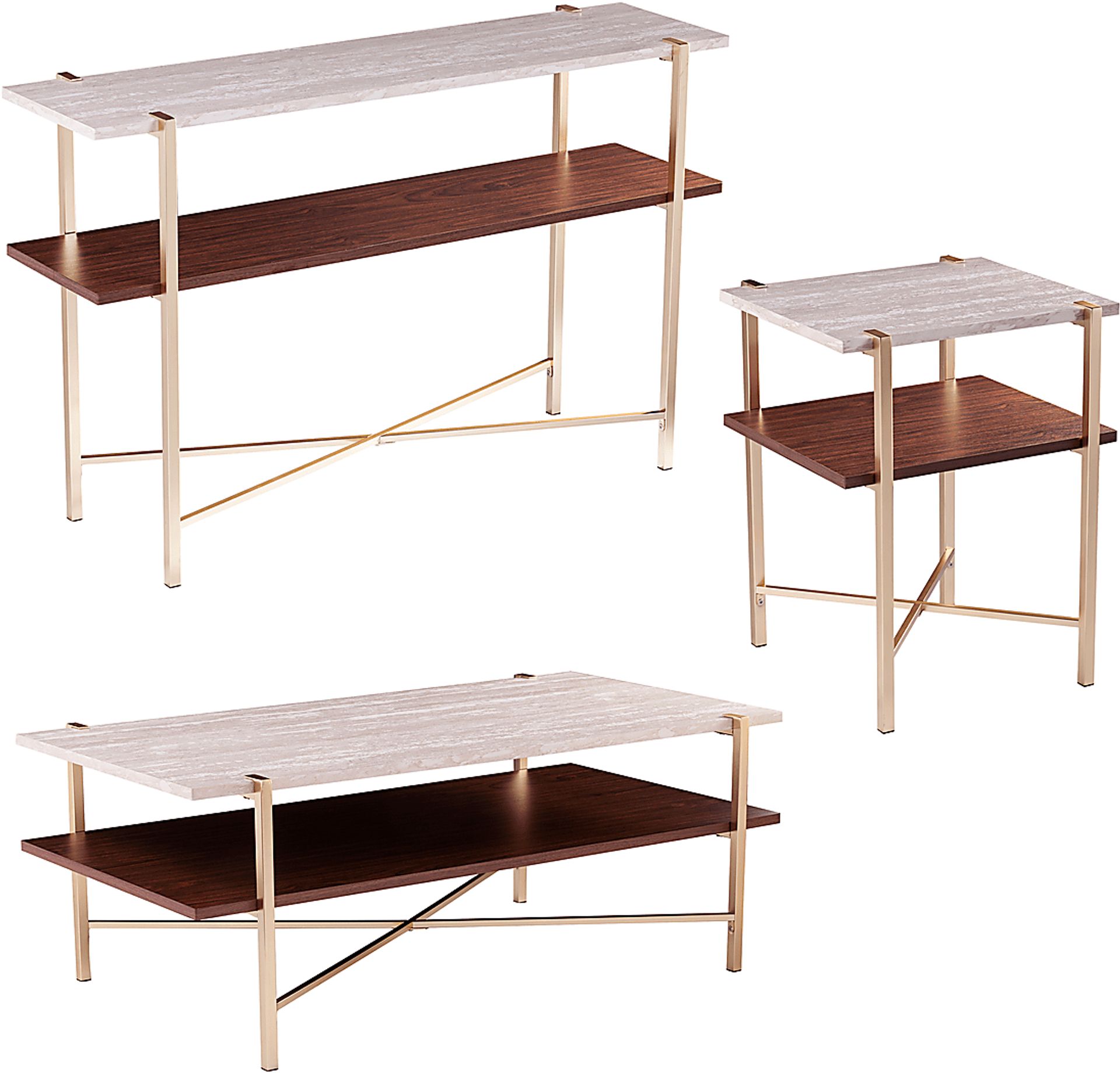 Journeyville White End Table - Image 7