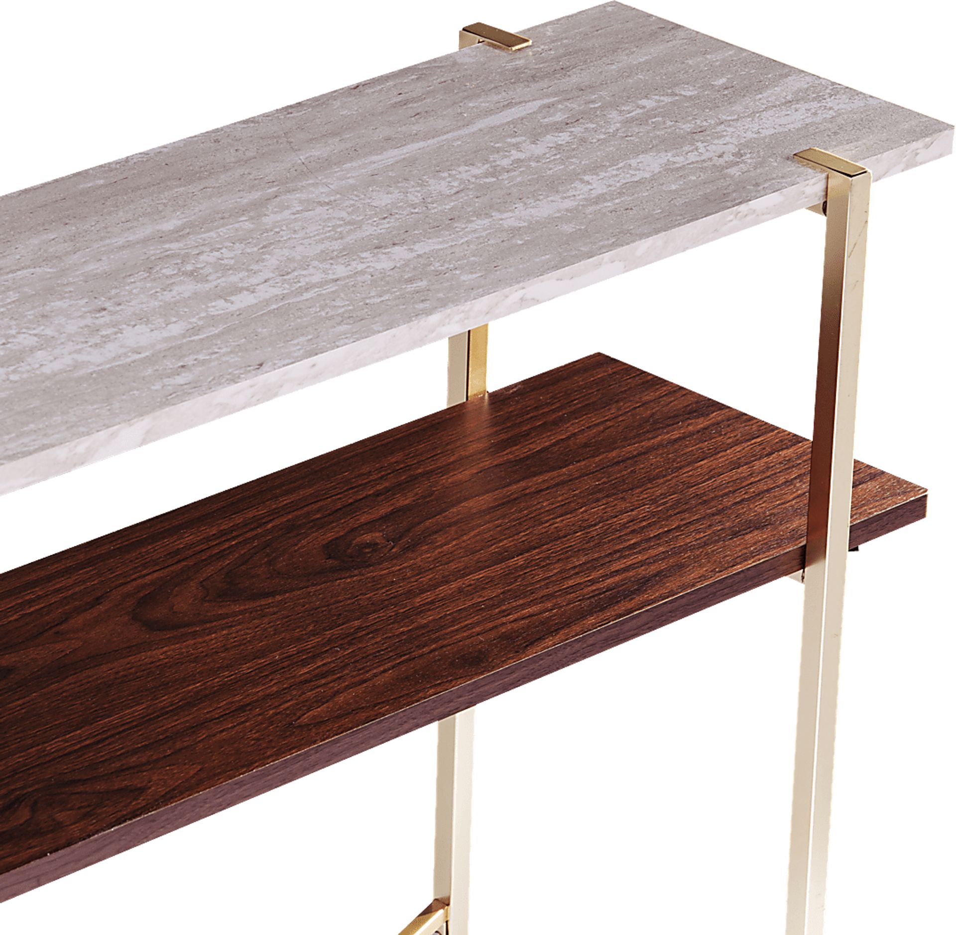 Journeyville White Sofa Table - Image 3