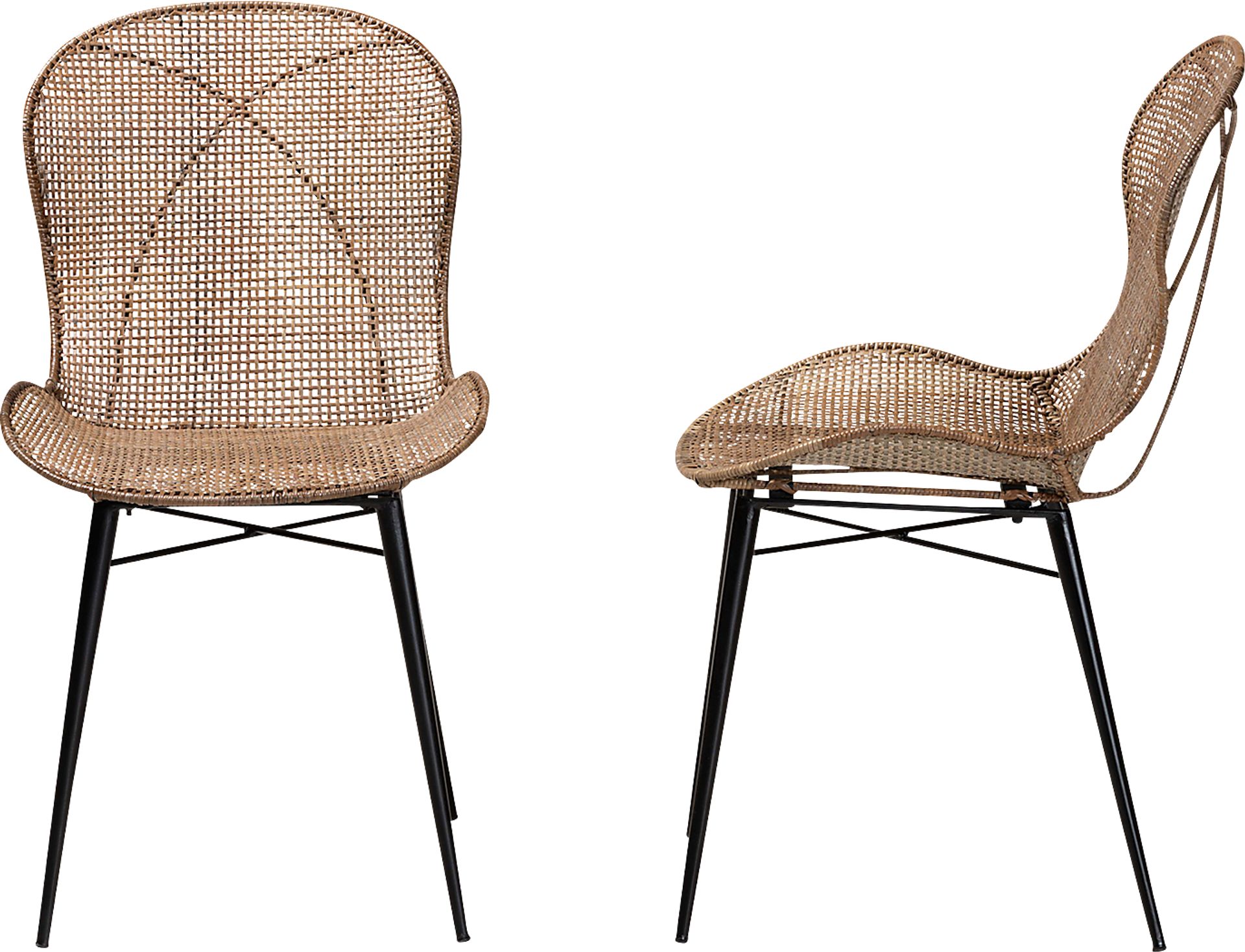 Jouvette Brown Side Chair, Set of 2 - Image 5