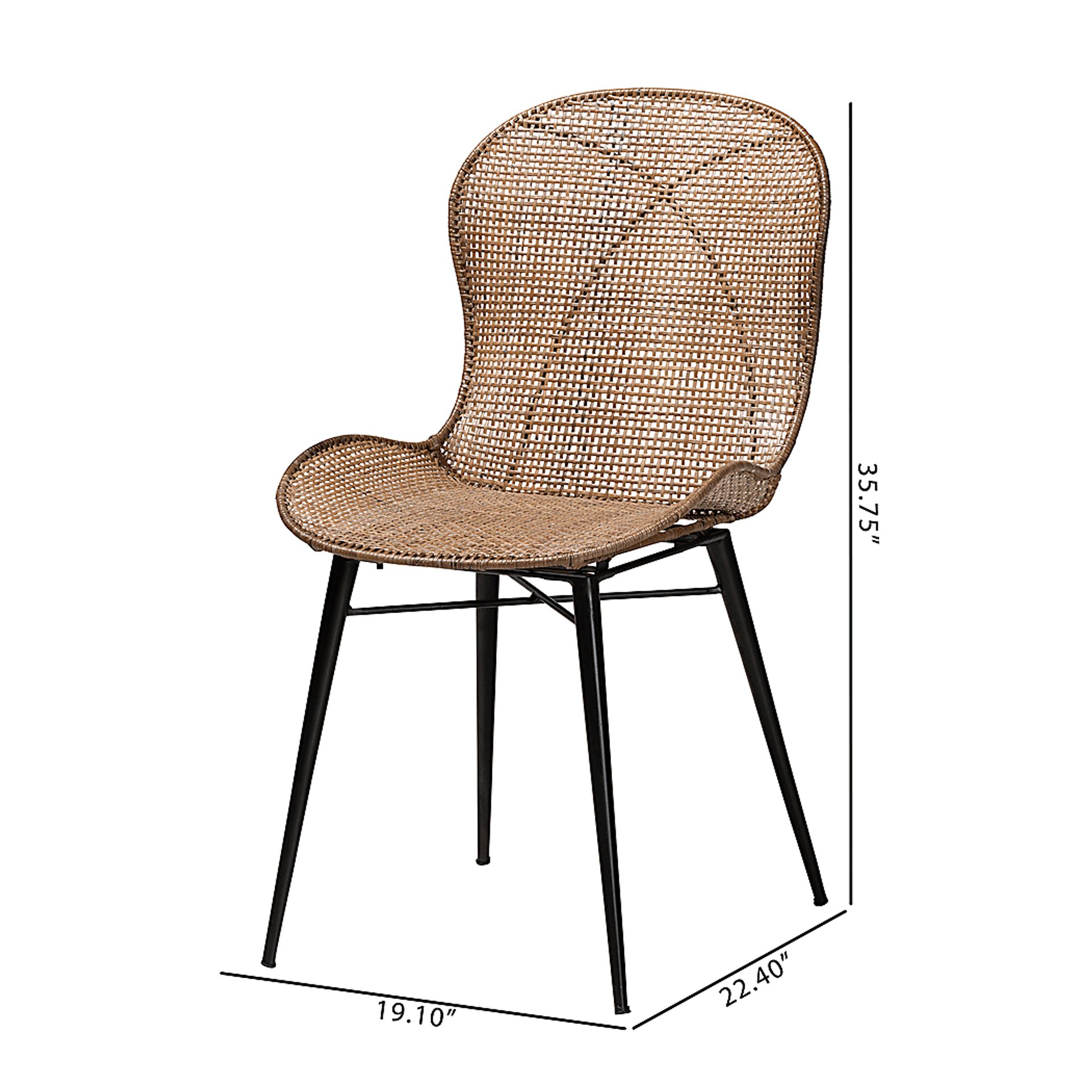 Jouvette Brown Side Chair, Set of 2 - Image 9