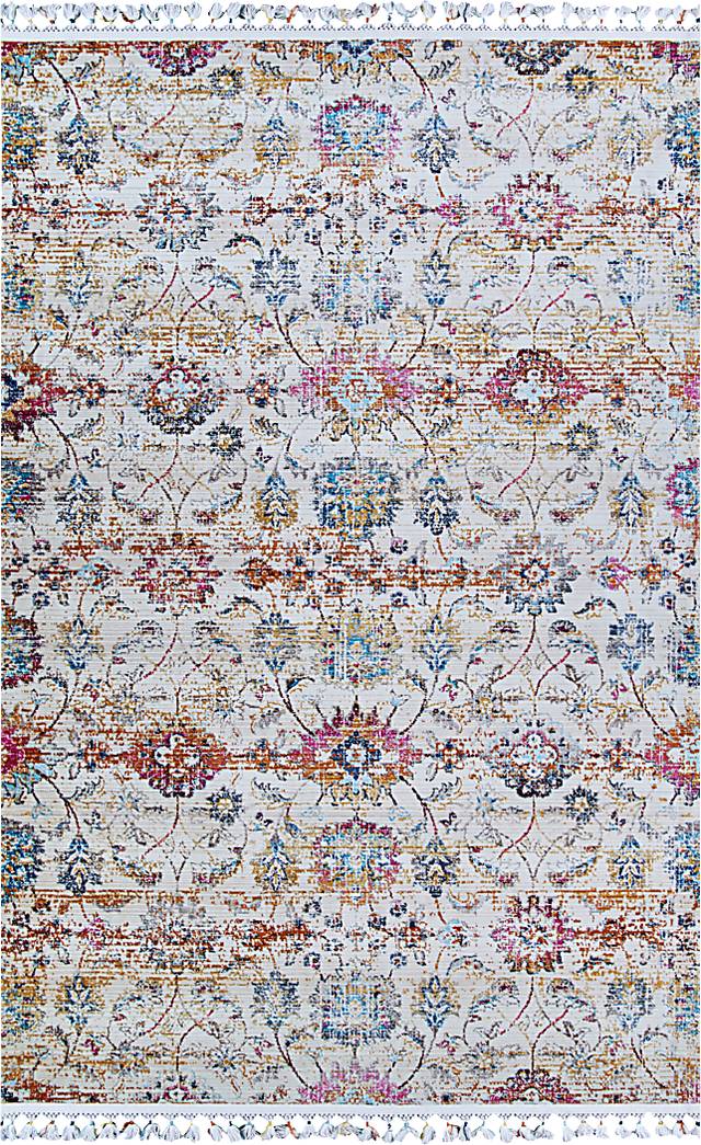 Jowan Multi 5'3 x 7'10 Rug - Thumbnail - Image 1