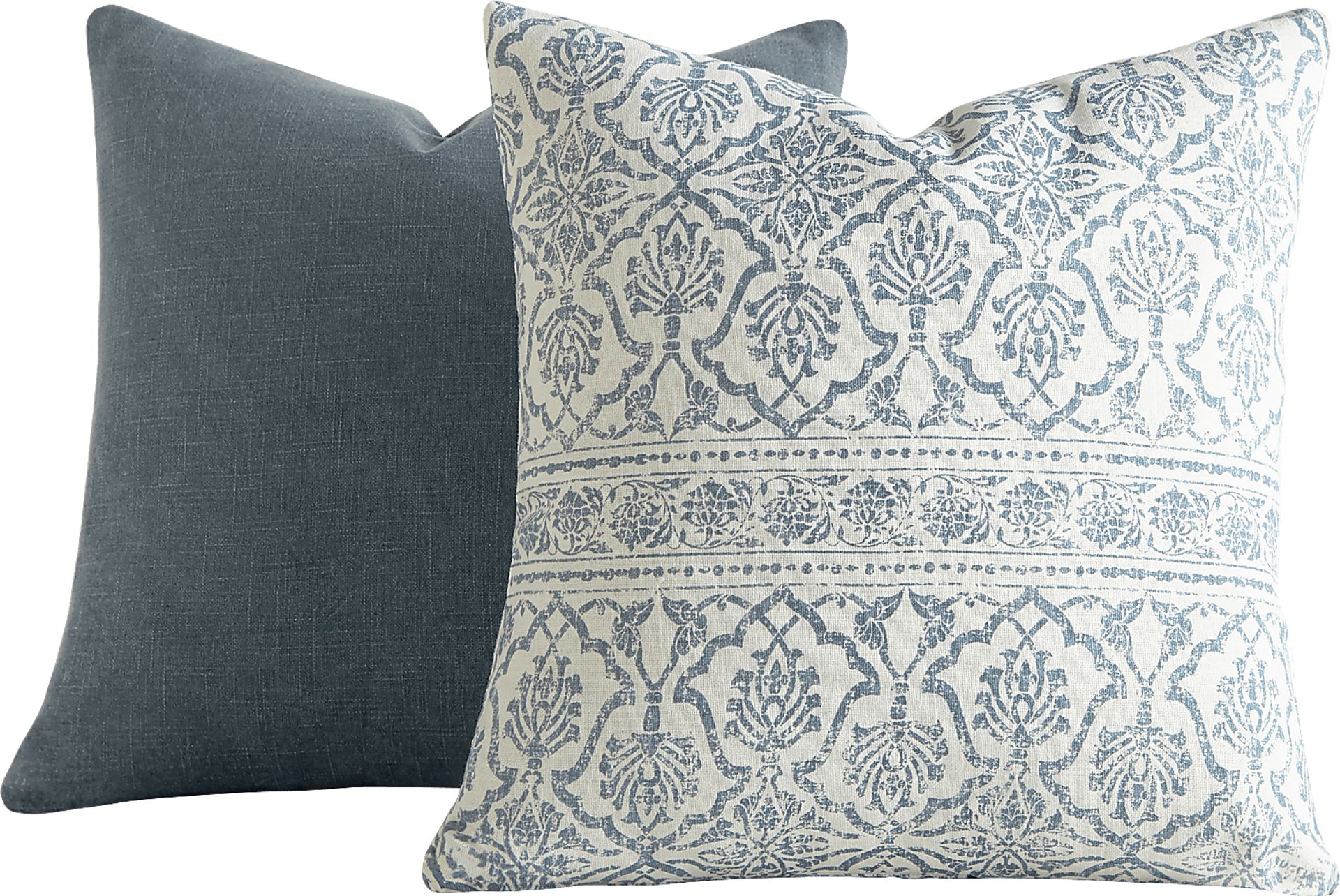Joyce Anne Navy Accent Pillow Set of 2 - Image 1